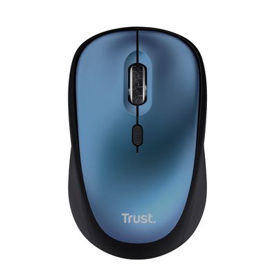 Trust YVI+ Eco Muis Radiografisch Optisch Blauw 4 Toetsen 800 dpi, 1600 dpi