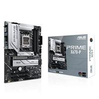 ASUS Prime X670-P AMD X670 AM5 Ryzen™ Desktop 9000 8000 en 7000 ATX-moederbord met drie M.2-sleuven, DDR5, USB 3.2 Gen 2x2 Type-C®, USB4®-header en 2,5 Gb Ethernet