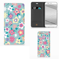 Huawei P10 Plus Smart Cover Flower Power