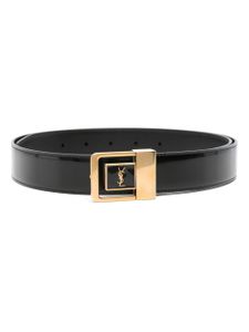 Saint Laurent ceinture LA 66 - Noir