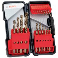 Bosch Accessories 2607017047 HSS-Co Metaal-spiraalboorset 18-delig 1 mm, 1.5 mm, 2 mm, 2.5 mm, 3 mm, 3.5 mm, 4 mm, 4.5 mm, 5 mm, 5.5 mm, 6 mm, 7 mm, 8 mm, 9