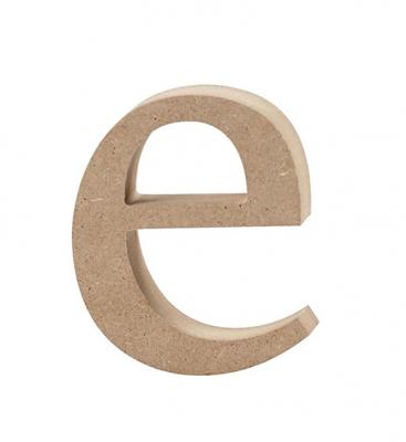 Creative letter e MDF 8,4 cm