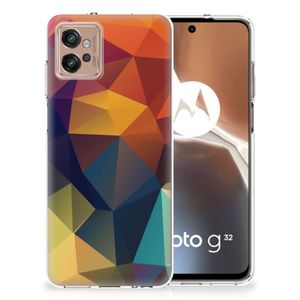 Motorola Moto G32 TPU Hoesje Polygon Color