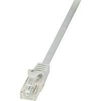 LogiLink CP1142U RJ45 netwerkkabel, patchkabel CAT 5e U/UTP 50.00m grijs 1st.