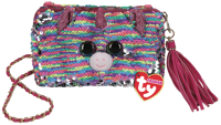 Ty Plush - Sequin Square Purse - Elise the Rainbow Unicorn (TY95143)
