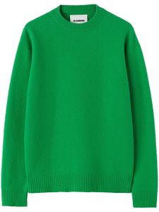 Jil Sander pull en laine à col rond - Vert