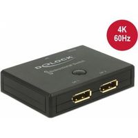 Delock 18750 DisplayPort 2 - 1 Switch bidirectioneel 4K 60 Hz - thumbnail