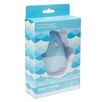 Mustard Moby Whale draadloze computermuis