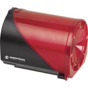 Werma Signaltechnik Combi-signaalgever Werma Rood 24 V/AC, 24 V/DC 110 dB