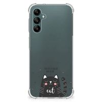 Samsung Galaxy A14 5G/4G Stevig Bumper Hoesje Cat Good Day - thumbnail