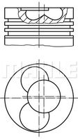 Zuiger MAHLE, Inbouwplaats: naar cilinder 1, u.a. für Audi, VW, Seat, Skoda, Ford - thumbnail