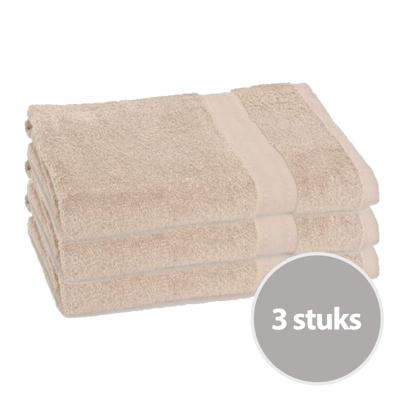 Clarysse Voordeelpakket Talis Badlaken 70x140 cm 500gram Zand 3 stuks