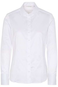 ETERNA Cover Shirt Modern Classic Dames Overhemd wit, Effen