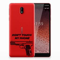 Nokia 1 Plus Silicone-hoesje Pistol DTMP