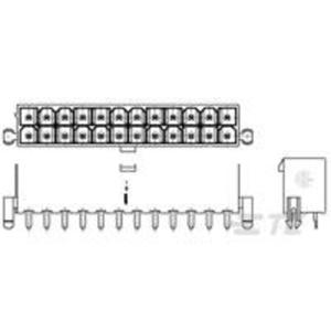 TE Connectivity 1-2029059-6 Inhoud: 1 stuk(s) Tray