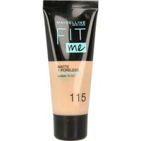 Maybelline Fit Me matte & poreless foundation 115 ivory (1 st) - thumbnail