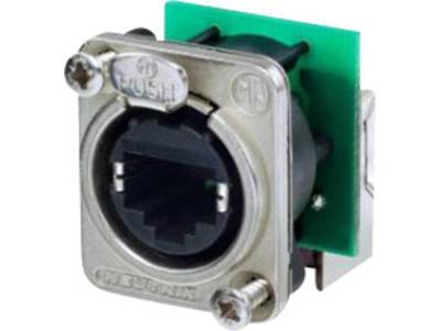 Neutrik NE8FDP-R RJ45-dataconnector etherCON D-serie Bus, haaks Aantal polen: 8P8C Nikkel 1 stuk(s) Neutrik NE8FDP-R RJ45-dataconnector etherCON D-serie Bus, haaks Aantal polen: 8P8C Nikkel 1 stuk(s)