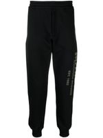 Alexander McQueen pantalon de jogging Graffiti - Noir - thumbnail