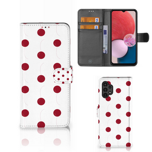 Samsung Galaxy A13 (4G) Book Cover Cherries