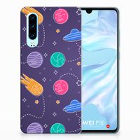 Huawei P30 Silicone Back Cover Space - thumbnail