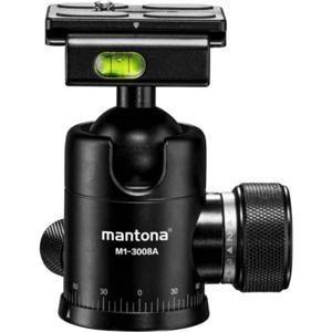 Mantona Onyx 8 Statief-kogelkop