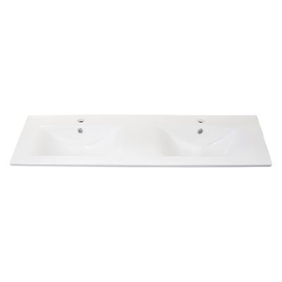 Differnz Style wastafel 120x15x45cm wit