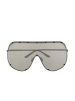 Rick Owens lunettes de soleil à monture oversize - Noir