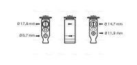 Expansieventiel, airconditioning CN1245