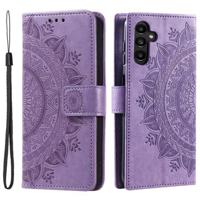 Samsung Galaxy S24 Mandala Series Wallet Case - Paars