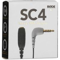 Rode SC4 adapter 3.5mm TRS aan TRRS voor smartLav - thumbnail