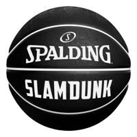 Spalding Unisex - Volwassenen Slam Dunk Ball, Black, 7