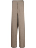 UNIFORME pantalon droit à lien de resserrage - Marron