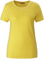 Kasjmiershirt korte mouwen Van include geel