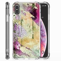 Back Cover Apple iPhone X | Xs Letter Painting - thumbnail