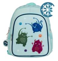 A Little Lovely Company rugzak Monsters jongens 13 liter polyester blauw