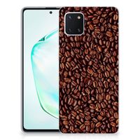 Samsung Galaxy Note 10 Lite Siliconen Case Koffiebonen