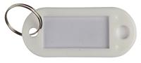 Sleutelhanger 10ST wit