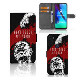 Motorola Moto G Pro Portemonnee Hoesje Zombie Blood