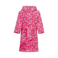 Playshoes Badjas Bloemen Meisjes Roze Maat 146/152