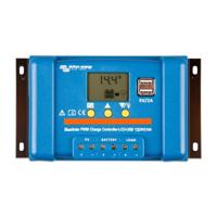 Victron Energy BlueSolar PWM-LCD&USB laadregelaar 10 ampère, 12/24 volt