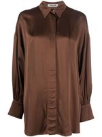 AERON chemise Rennie à manches longues - Marron