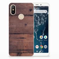 Xiaomi Mi A2 Bumper Hoesje Old Wood