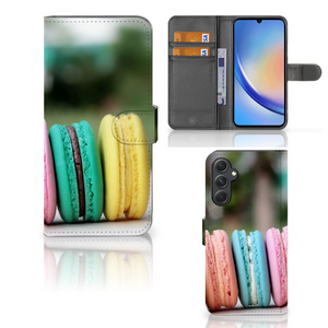 Samsung Galaxy A24 4G Book Cover Macarons