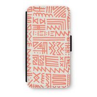 Marrakech Pink: iPhone X Flip Hoesje - thumbnail