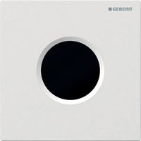 Geberit Sigma 01 urinoir stuursysteem infrarood 2 knops met batterijvoeding wit 116031115