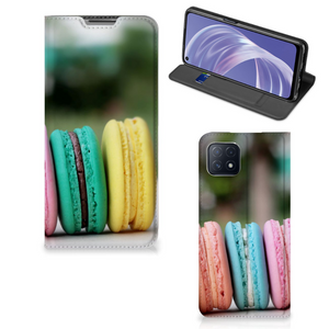 OPPO A73 5G Flip Style Cover Macarons