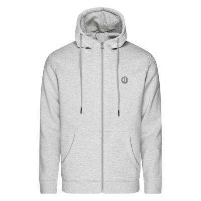 Unisport Everyday Organic Hoodie Full Zip - Grijs Unisport Everyday Organic Hoodie Full Zip - Grijs
