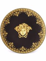 Versace assiette Baroque Nero (10 cm) - Noir