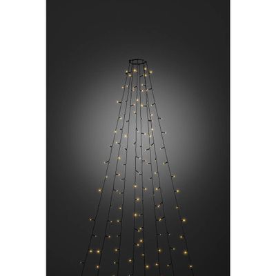 Konstsmide 6322-810 LED-boommantel Buiten Energielabel: E (A - G) werkt op het lichtnet Aantal lampen 560 LED Barnsteen Verlichte lengte: 5.6 m Vonkelfunctie