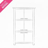 Opbergkast Beaufort | Hout  | Eikenhout | Bruin